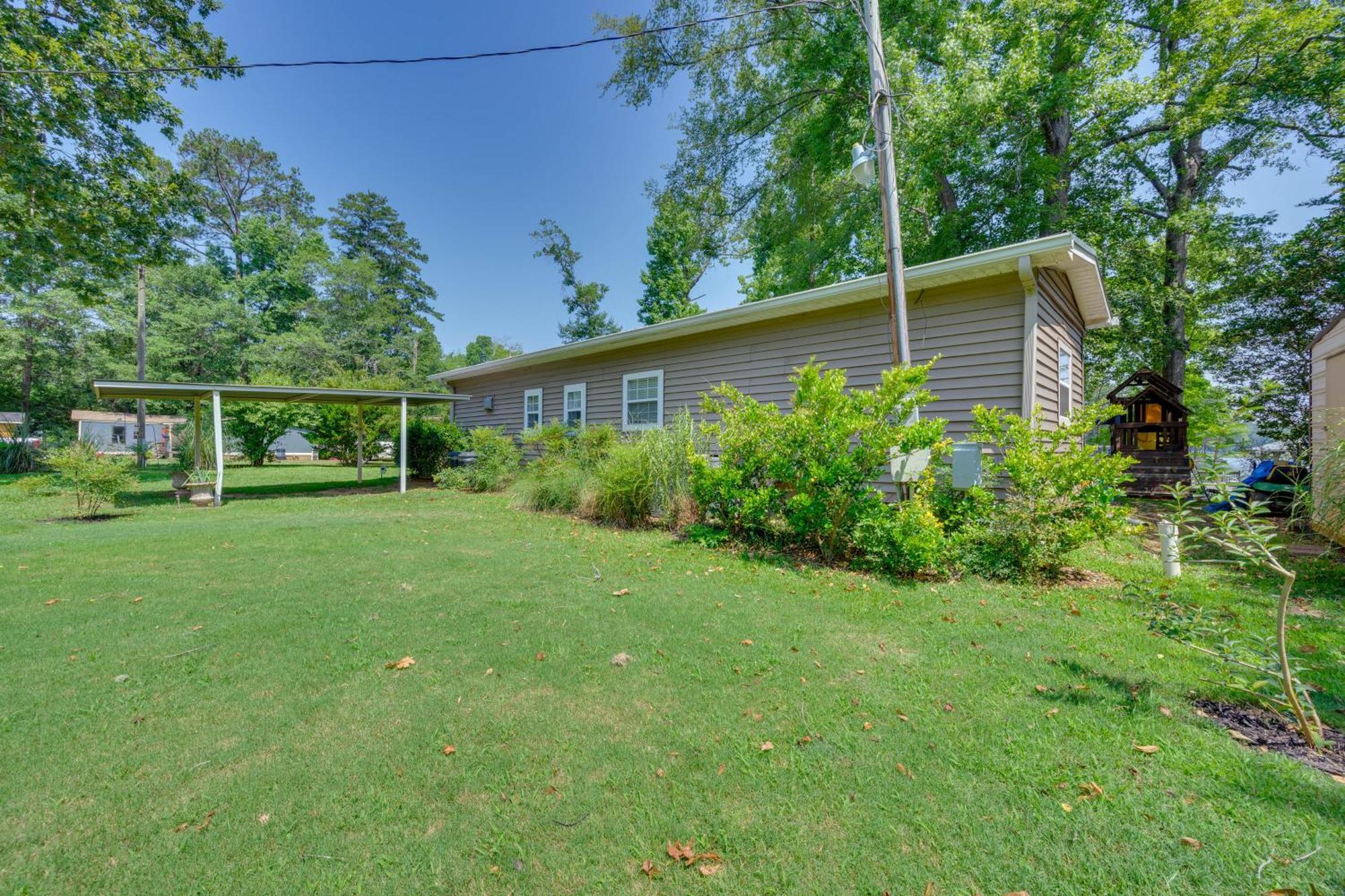 Lake Sinclair Crooked Creek Cottage With Fire Pit! Eatonton Eksteriør billede