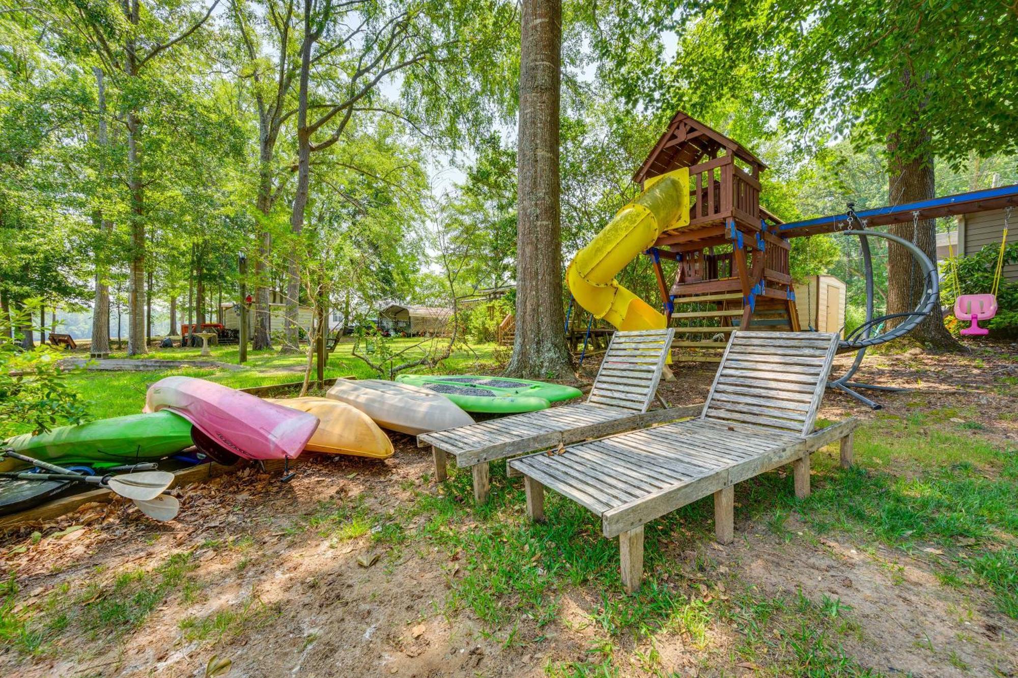 Lake Sinclair Crooked Creek Cottage With Fire Pit! Eatonton Eksteriør billede