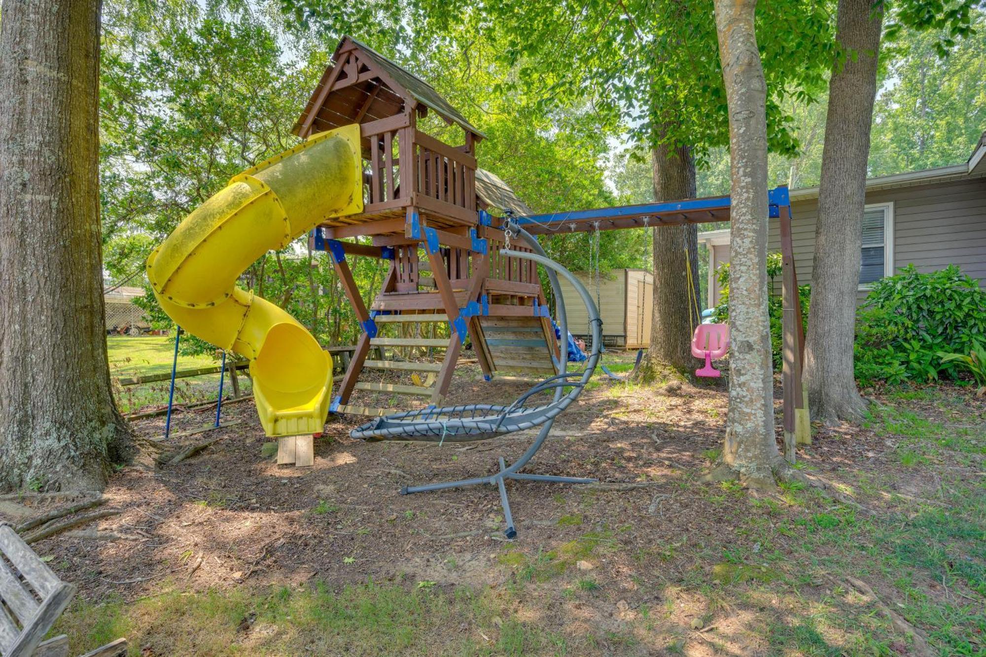 Lake Sinclair Crooked Creek Cottage With Fire Pit! Eatonton Eksteriør billede