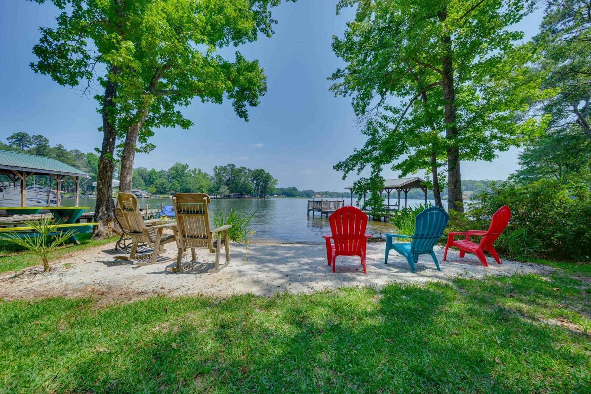 Lake Sinclair Crooked Creek Cottage With Fire Pit! Eatonton Eksteriør billede